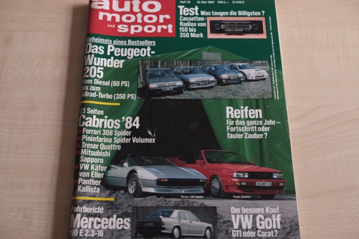 Auto Motor und Sport 10/1984
